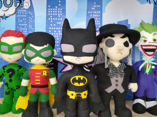 Kit Batman e Vilões em Feltro