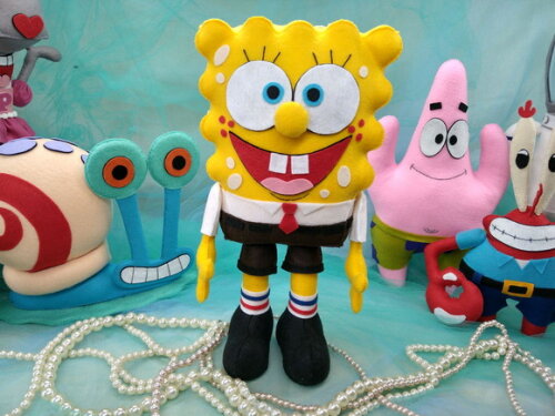Kit Bob Esponja de Feltro
