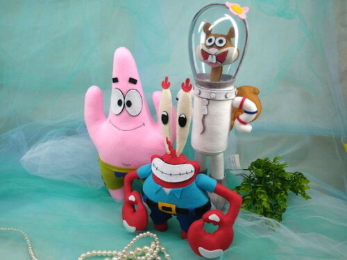 Kit Bob Esponja de Feltro