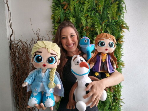 Kit Frozen de feltro