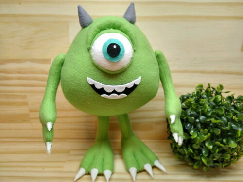 Kit Sulivan + Mike + Randall Do Monstro Sa De Feltro