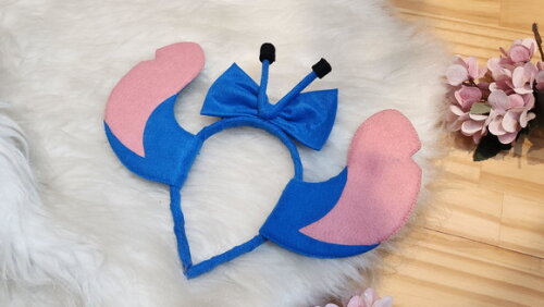 Lilo e Stitch-tiara em Feltro - Antes de Comprar Chamar Chat