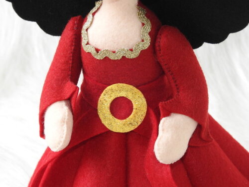 Mãe Gothel em Feltro- Enrolados