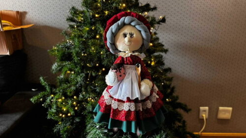Mamãe Noel Decorativa
