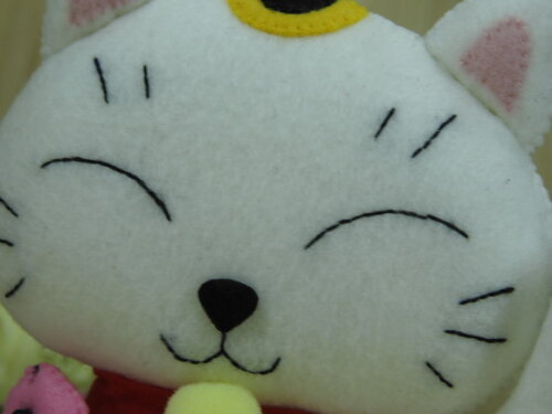 Maneki Neko Gato da Sorte * Chamar Chat