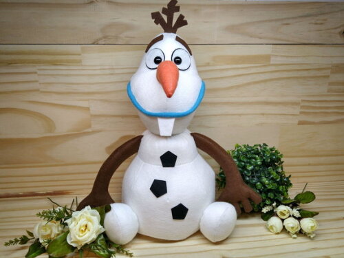OLAF de feltro Personagem filme Frozen
