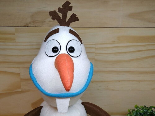 OLAF de feltro Personagem filme Frozen