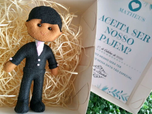 Pajem Convite de Casamento