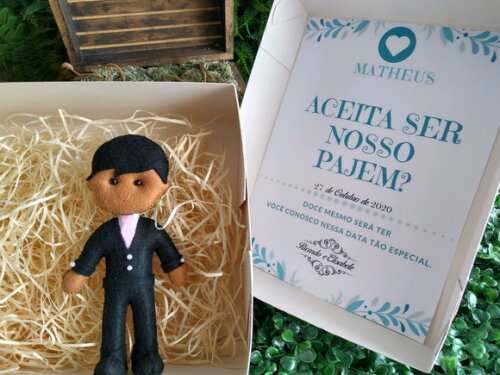 Pajem Convite de Casamento