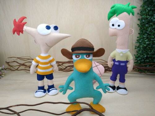 Personagens de Feltro Ferb e Phineas