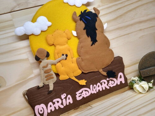 Porta Maternidade Rei Leão