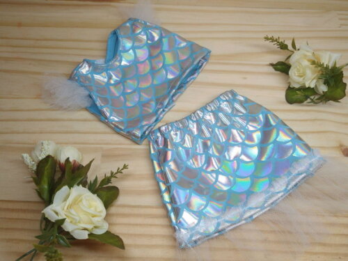 Roupa Sereia para Boneca
