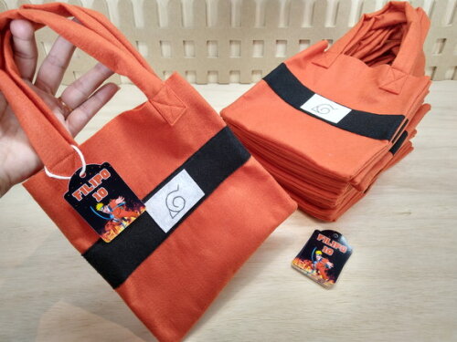 Sacola Naruto de Feltro* Chamar Chat