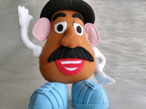 SR Batata do Toy Story em feltro