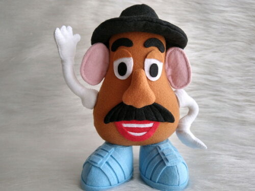 SR Batata do Toy Story em feltro