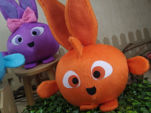 Sunny Bunnies de Pelúcia Cor Laranja