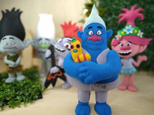 Trolls de Feltro - Biggie e Mr. Dinkle