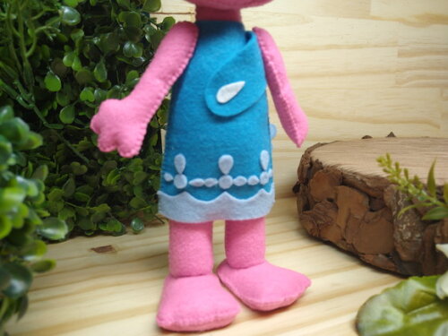 Trolls de Feltro - Poppy