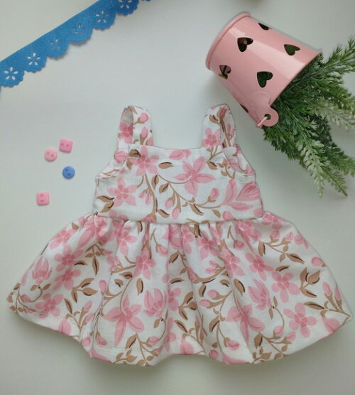 Vestido para Boneca - Chamar Chat Antes de Comprar