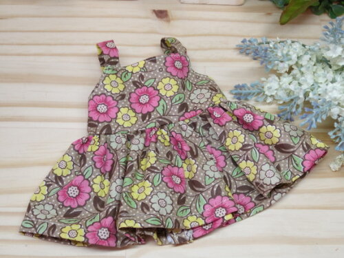 Vestido para Boneca Floral