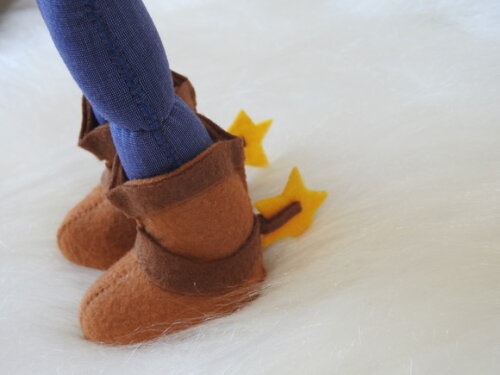 Woody do Toy Story em Feltro