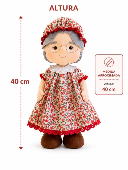 Vovozinha De Feltro Decoração Festa Chapeuzinho Vermelho