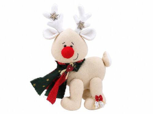 Rena Natalina Decoração Natal 30 Cm Enfeite De Natal