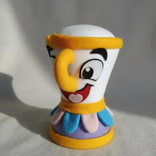 Kit Bela e a Fera em Feltro dos Clássicos a Bela e a Fera Decora