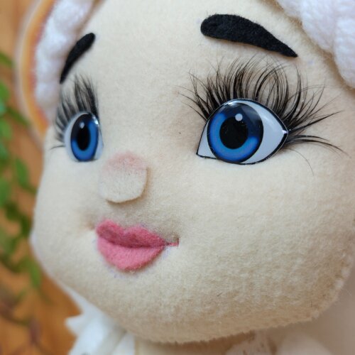 Boneca Rainha Branca Alice No País Das Maravilhas