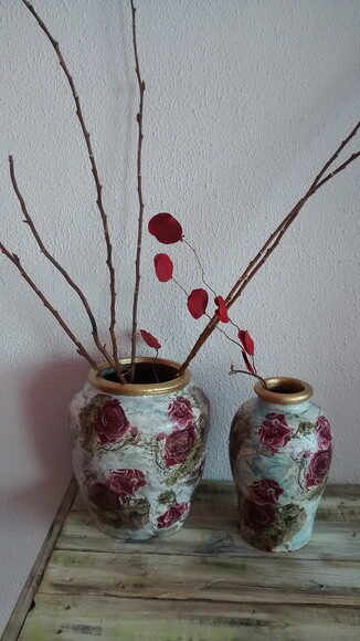 Jogo de Vasos em Cerâmica