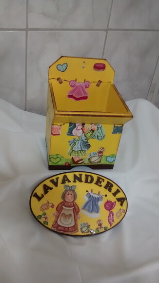 Kit Lavanderia 05 peças
