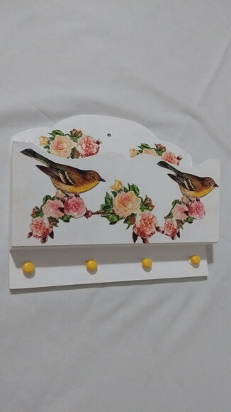 Porta Cartas Flores - envelope