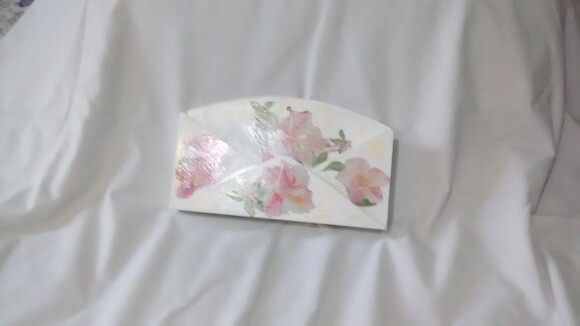 Porta Cartas Flores - envelope