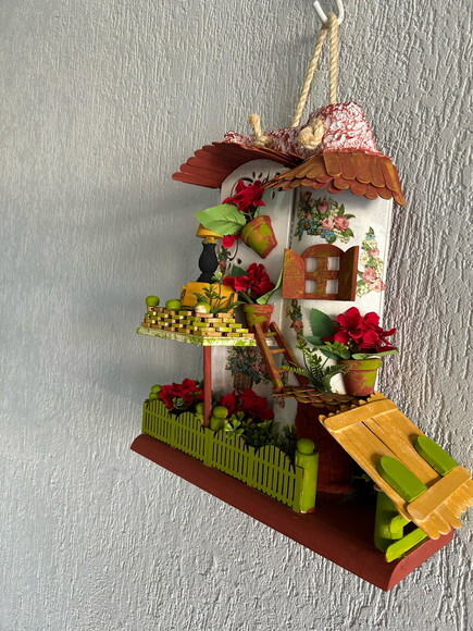 Telha com Arte em Madeira