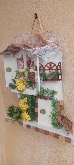 Telha com Arte em Madeira