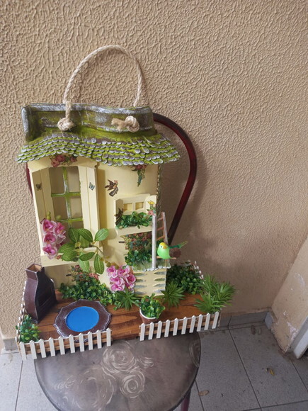 Telha com Arte em Madeira