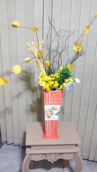 Vaso em mdf
