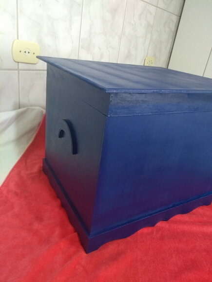 Bau grande em MDF