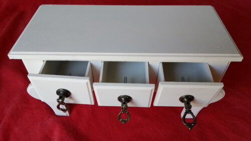 Comoda/Criado - Provençal com 3 Gavetas