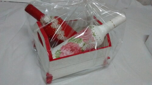 Kit Garrafa Decorativa