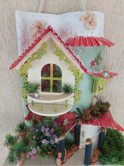 Telha com Arte em Madeira
