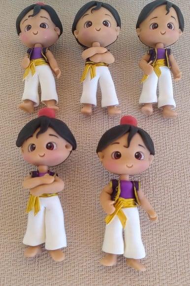 Aplique do Aladin em Biscuit para Decoração Transforme a Dec