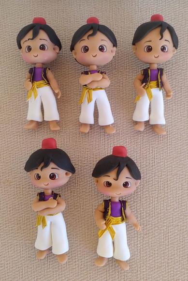 Aplique do Aladin em Biscuit para Decoração Transforme a Dec