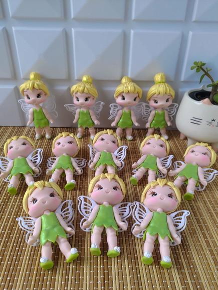 Aplique Sininho/tinkerbel em Biscuit