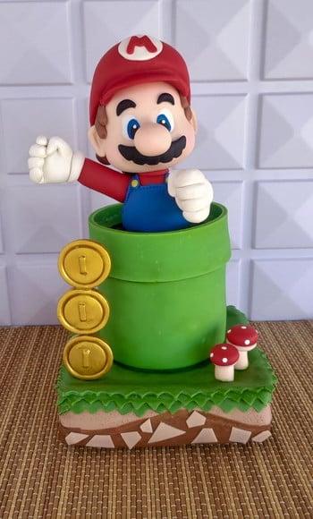 Enfeite de Mesa Mario Bross