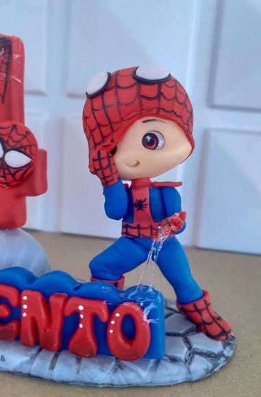 Homem Aranha Vela de Aniversário