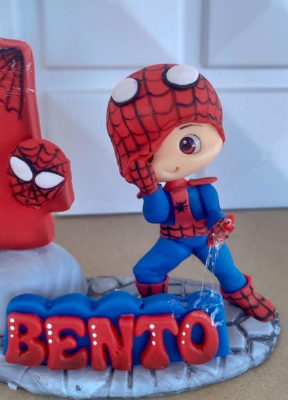 Homem Aranha Vela de Aniversário