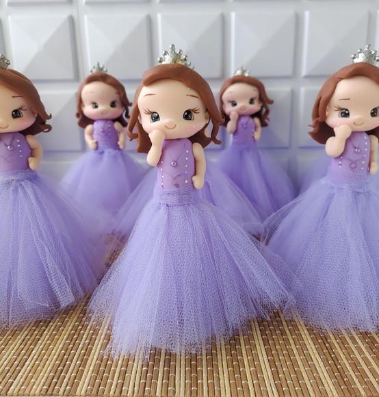 Kit 10 Lembrancinhastubete Princesinha Sofia