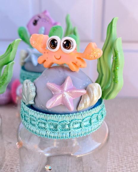 Kit Fundo do Mar com Potinho Biscuit