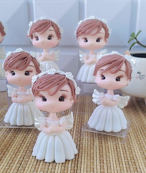 Lembrancinhas/apliques Batizado em Biscuit 10 Unidades